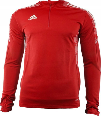 Bluzë stërvitje Adidas Condivo 21 Primeblue M GH7155, Aeroready, për burra, e kuqe