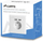 Prizë murale Lanberg AC-WS01-USB2-E, 1x 220V, 2x USB 2.1A, e bardhë
