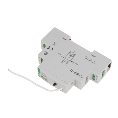 Kontrollor roletash F&amp;F Blind Controller Radio DIN, 85-265V AC/DC, montim në shinë DIN, i bardhë