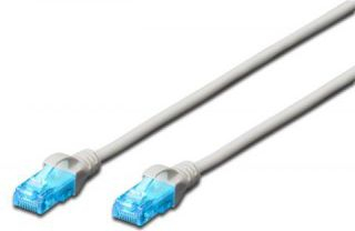 Kabllo Digitus Patch Cord F/UTP Cat. 5e PVC, 5 m, e hirtë