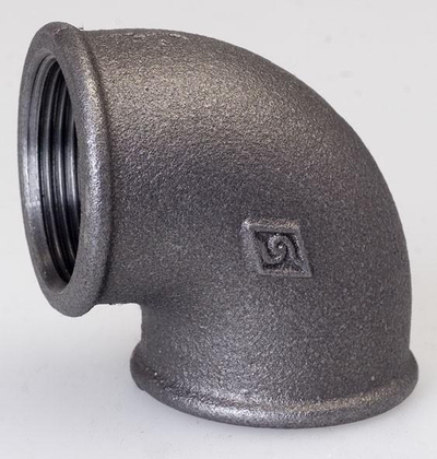 Tub në formë bërryli, 3/4", hiri - 709005
