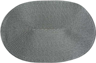 Nënshtrues tryeze Eurofirany Runner 335893, set 6 copë, plastik, gri steel