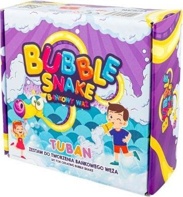 Set flluskash sapuni Tuban Bubble Snake, lodër për fëmijë, vjollcë - 3