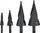 Set burgi spirale shkallë AW, 4 copa, HSS AlCrN, i zi