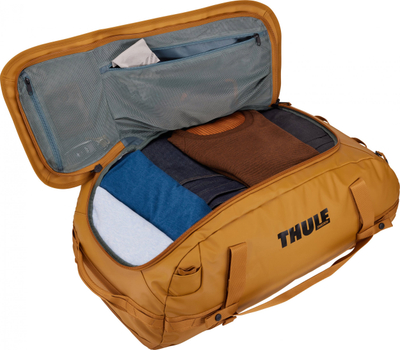 Çantë duffel Thule Chasm, 70L, e papërshkueshme nga uji, kafe e artë