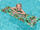 Dyshek pishine Bestway 44083 Floral Fantasy, 183 x 69cm, PVC, shumëngjyrësh