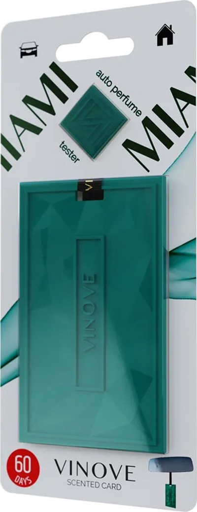 Kartë aromatike Miami Scented Card, aromë për ambient, për shumë përdorime