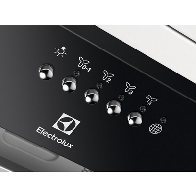 Kapak aspirues i integruar Electrolux 600 Hob2Hood 54 cm, me ndriçim, i zi
