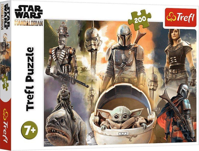 Lodër puzzle Trefl Gati për sherr Star Wars, 200 copa