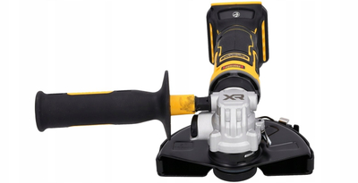 Brushelerë këndi DeWALT DCG404NT, 18V, 125mm, e verdhë e zezë