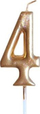 Qiri ditlindje Mk Trade SH-719-4, numri 4, ari metalik