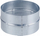 Pjesë lidhëse ventilimi SpiroFlex Nipple 200, diametër 200mm, metalike, ngjyrë metalike