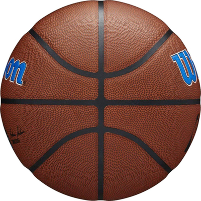 Top basketbolli Wilson Team Alliance Orlando Magic WTB3100XBORL, lëkurë kompozite, kafe