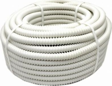 Gyp kullimi PVC Spiral Drip, 16mm, 30m, i bardhë