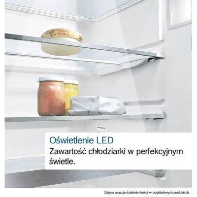 Frigorifer kombinë Bosch KGN39VWEB, 2.03m, 368L No Frost, i bardhë