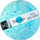 Bombë banjoje LaQ Fizzing Passion Fruit, 100g, me gjalpë shea, blu