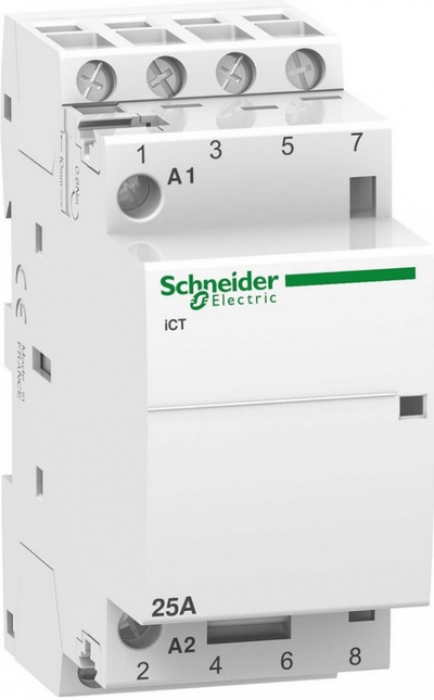 Kontaktor modular Schneider iCT A9C20834, 25A, 4NO, 230V AC