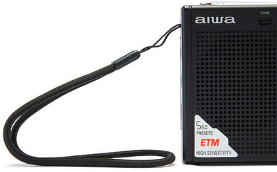 Radio Aiwa RMD-77, e zezë