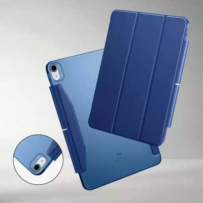 Mbulesë tablet ESR Ascend Trifold për iPad Air 6 2024, me qëndrim, vend për Apple Pencil, blu