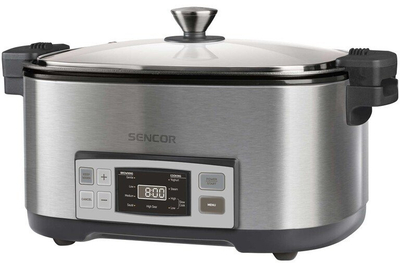 Tenxhere elektrike multifunksionale Sencor SPR 5500SS, 6L, 1350W, inoks