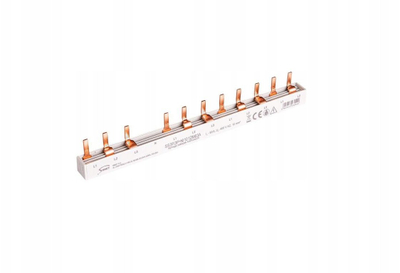 Shinë lidhëse 3-fazore SS3F 3P+N, 63A, 12 module, 10 mm²