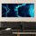 Pikturë murale Gobi HM4795, kanavacë e printuar, 120x50 cm, blu