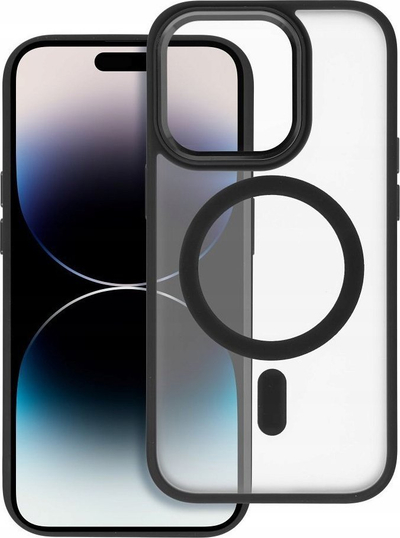 Kapuç mbrojtës OEM Matte me MagSafe për iPhone 16 Pro, i zi