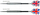 Shigjeta darts Harrows Silver Arrows Steeltip, profesionale, me majë çeliku, ngjyrë argjendi