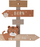 Varese rrobash për fëmijë Home Styling Collection Zoo Tiger, 3 vende, MDF, shumëngjyrëshe
