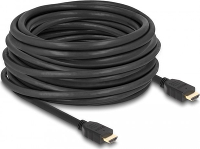 HDMI кабел Delock High Speed 2.1, 12 m, 48 Gbps, црн