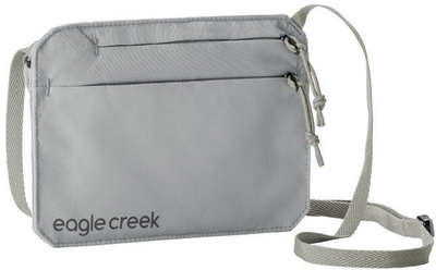 Portofol qafe Eagle Creek Undercover RFID Neck Wallet, i hollë, mbrojtje RFID, gri