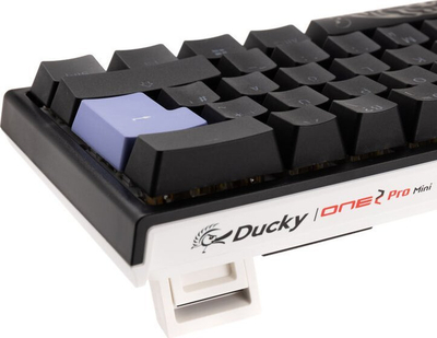 Tastierë gaming Ducky One 2 Pro Mini, mekanike Cherry MX Silver, RGB, e zezë