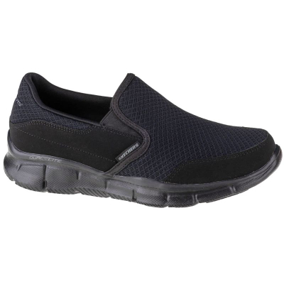 Këpucë Skechers Equalizer Persistent Loafers, memory foam, të zeza