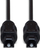 Kabllo optike audio Hosa Technology, Toslink mashkull në Toslink mashkull, 1m, e zezë
