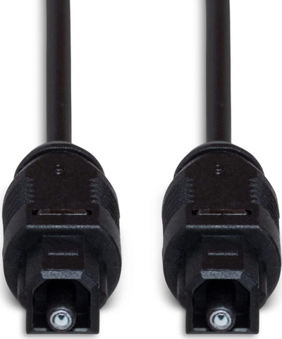 Kabllo optike audio Hosa Technology, Toslink mashkull në Toslink mashkull, 1m, e zezë
