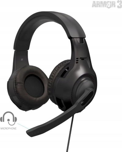 Гејминг слушалки SoundTac Universal, 3.5mm, со микрофон, црни