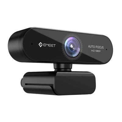 Webkamera EMeet Nova, Full HD 1080P, autofokus, e zezë