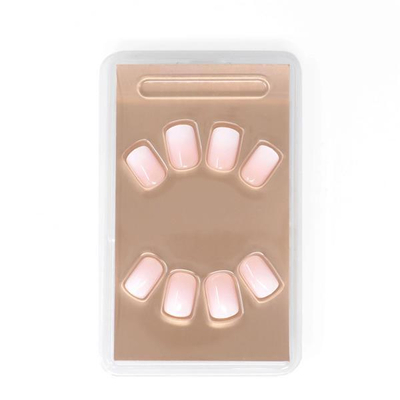 Set thonj artificialë SOSU Cosmetics Ombre Edge, 24 copë