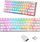 Механичка тастатура Motospeed SK62, безжична RGB, Црвени прекинувачи, бела