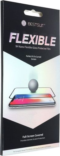 Mbrojtëse ekrani Bestsuit Flexible 5D Full Glue, për iPhone 13 13 Pro 6.1", e zezë