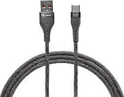 Kabllo USB TRACER USB A në USB Type C, 1m, 48W, gri