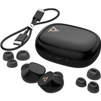 Kufje wireless in ear Poly Voyager Free 20, Bluetooth, me ANC, të zeza