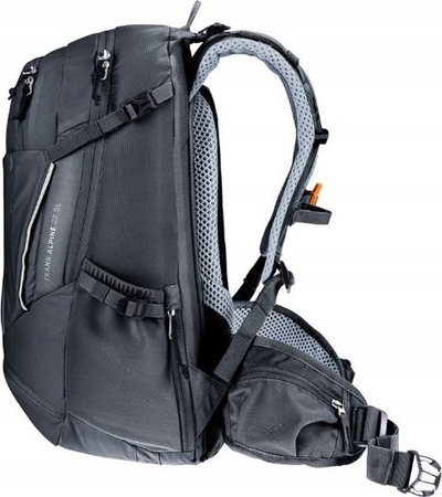 Çantë shpine Deuter Trans Alpine 22 SL, 22L, me sistem Airstripes, me ngjyrë të zezë