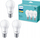 Llambë LED Philips E27 13W, 2700K, opal, set 3 copë