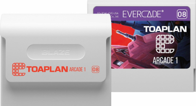 Kartrixë loje Evercade Toaplan Cartridge 1 A8, me 8 lojëra arcade, për Evercade