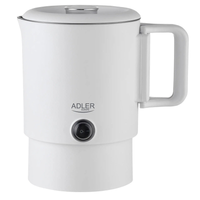 Shtekak elektrik Adler, 0.8L, mure dyfeksh, i bardhë