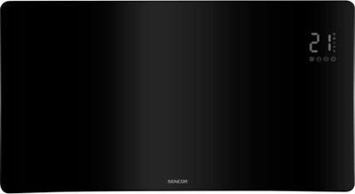 Ngrohës konvektor Sencor SCF 4741BK, 2400W, kontroll elektronik, i zi