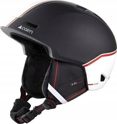 Helm skish Cairn Meteor 402, masë 59-60 cm, i zi me të bardhë