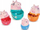 Lodër figurina Peppa Pig Nesting Family, set me ujë, shumëngjyrëshe