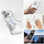 Kapak 4smarts Hybrid Case Ibiza për iPhone 17 Pro Max, MagSafe, transparent